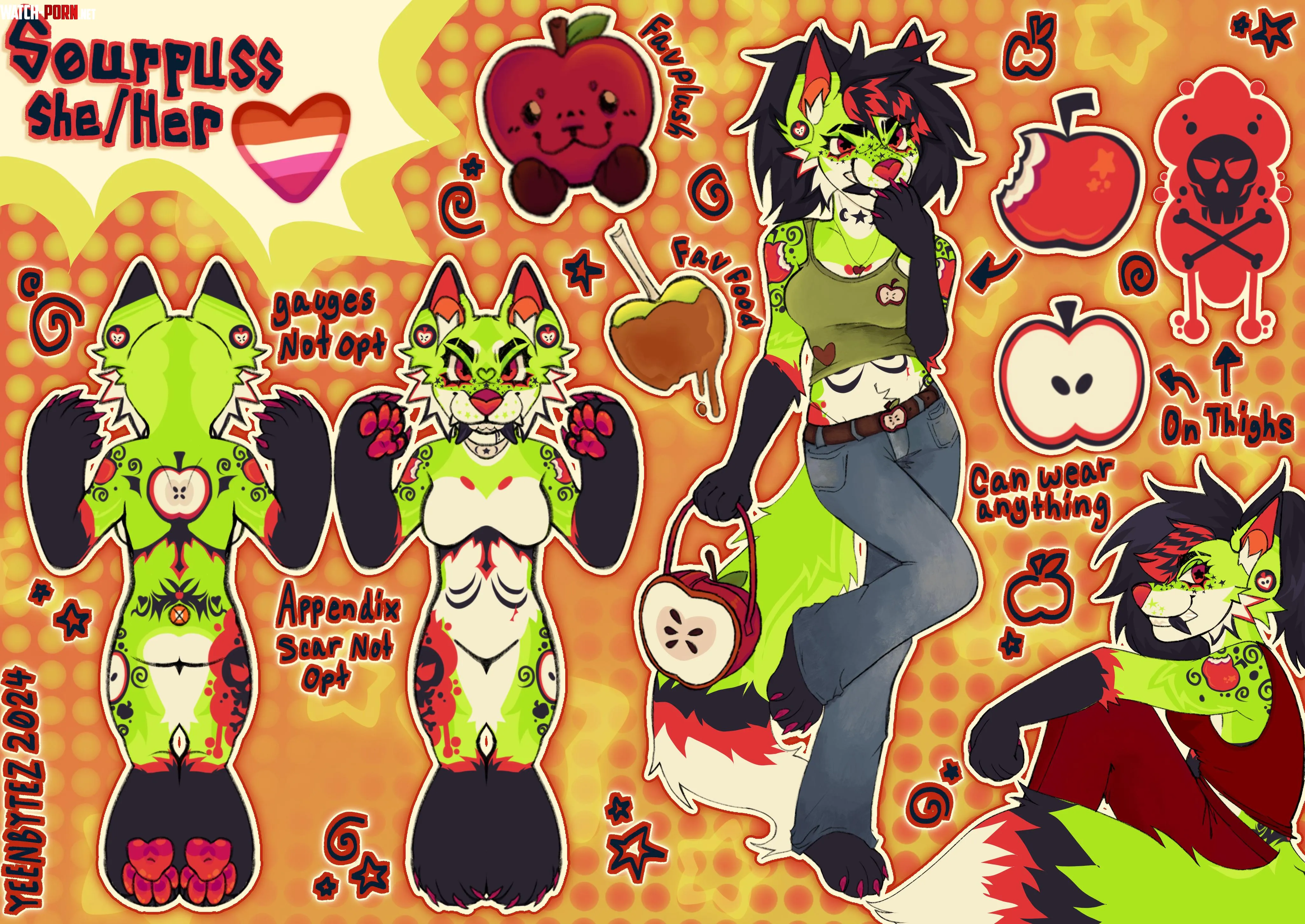 New ref sheet by motherfluffer2007