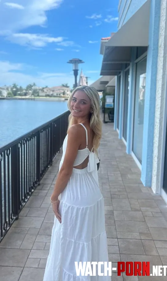 simple and classy in a white dress by kambabyxx