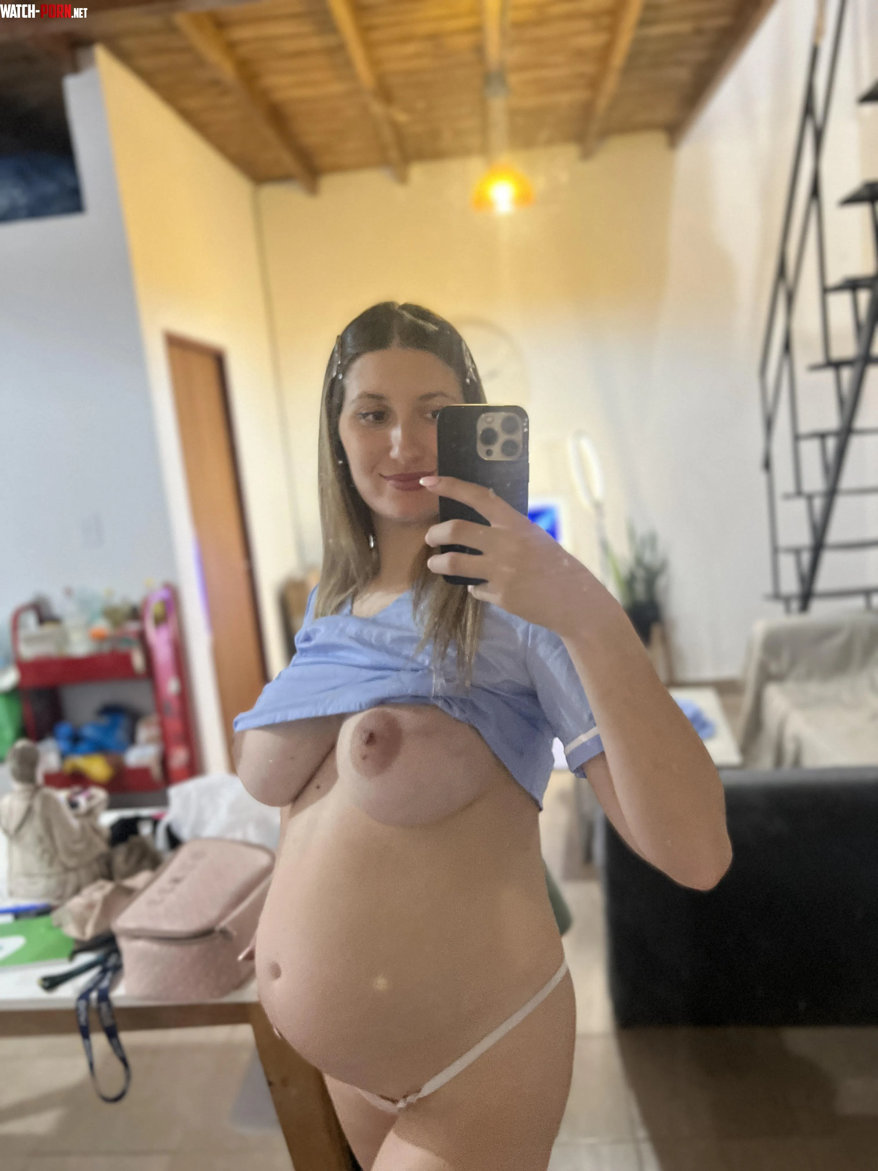 Your new nurse is now 23 weeks pregnant and extremely horny all dayn by itsjoannaxo