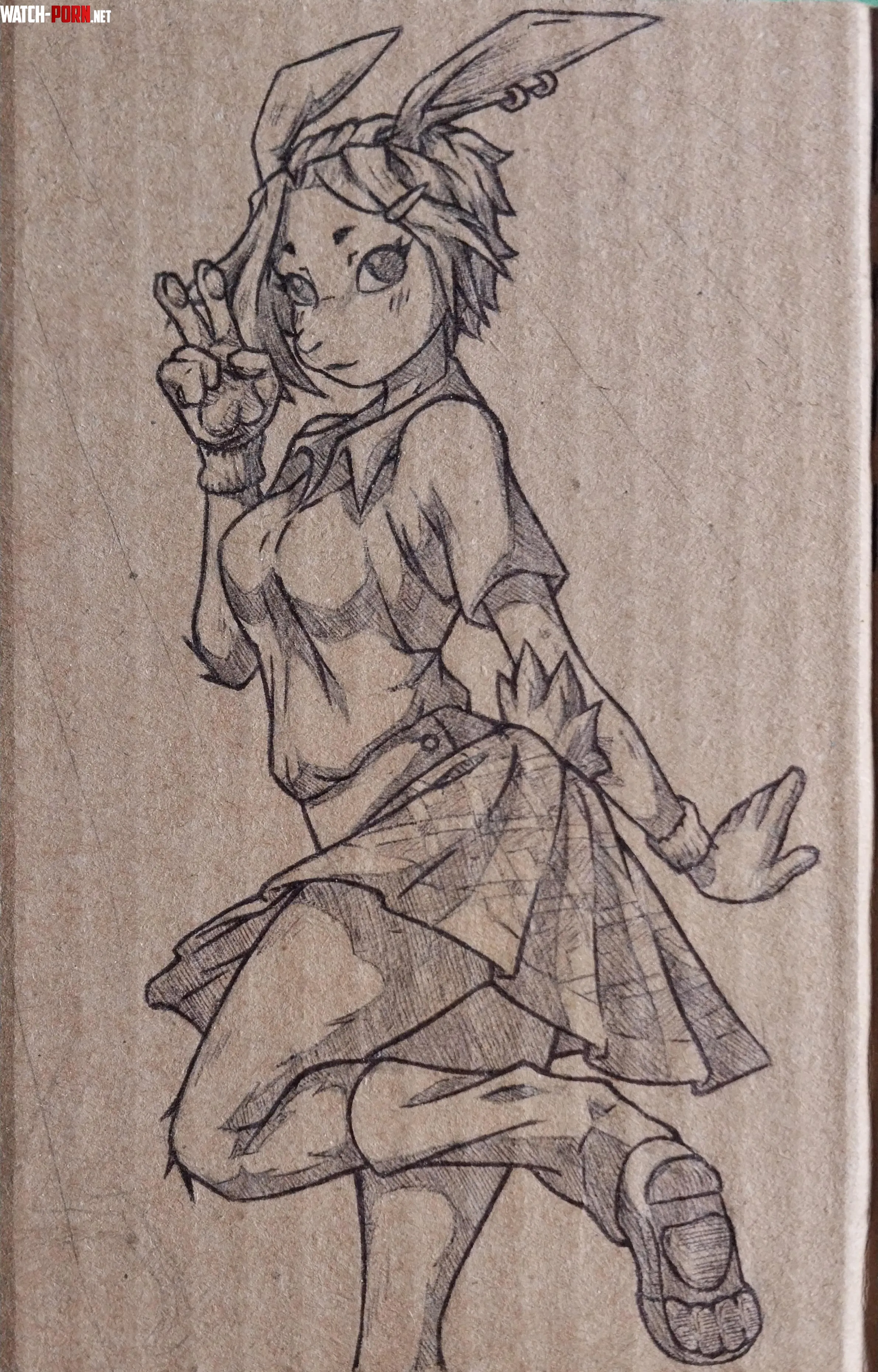 Up to the Minute Bunny Gal by Gallant_Mr_Wolf
