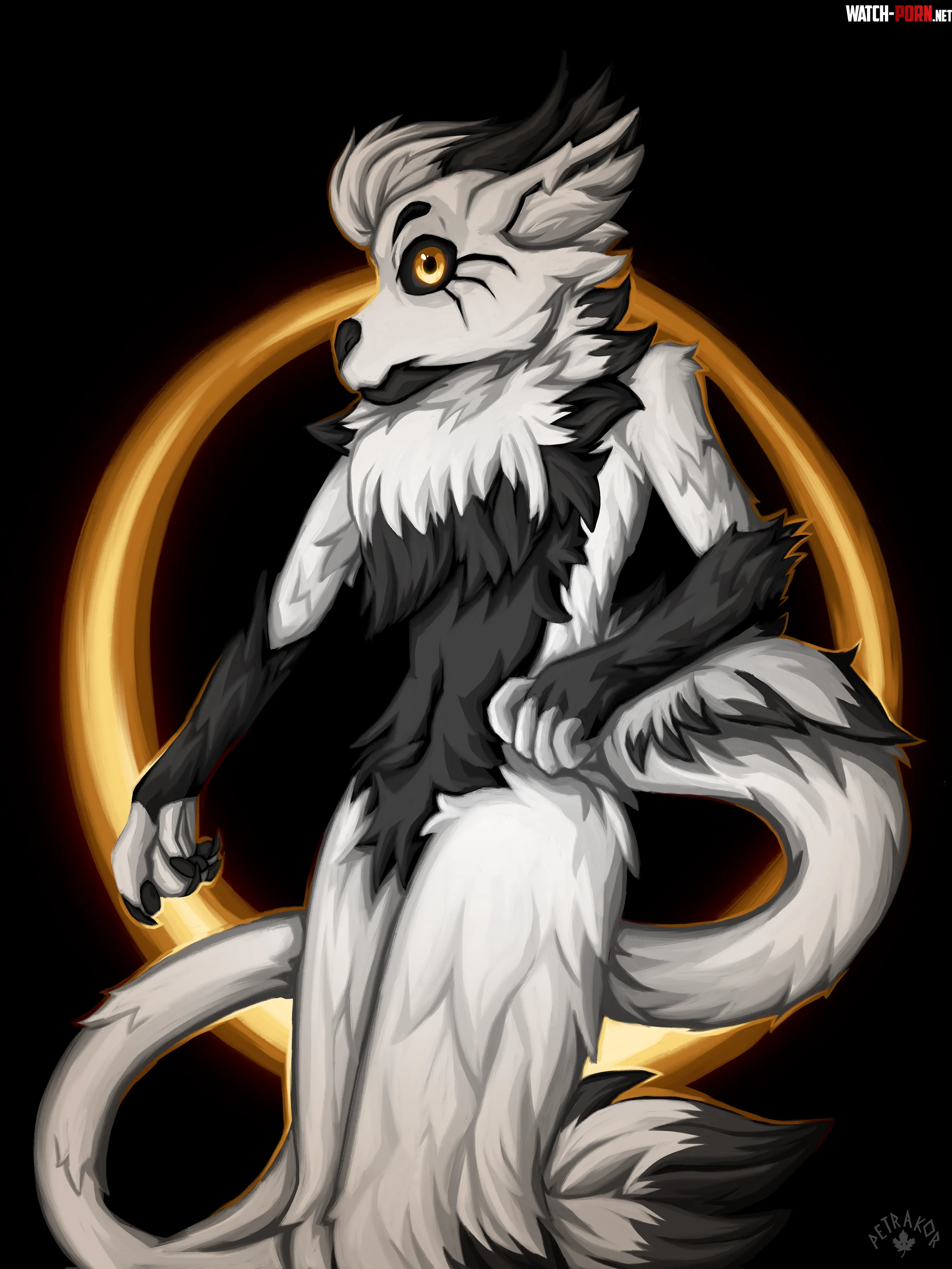 BDay gift for kazukihunter on Discord petrakorbskysocial by Petrakor