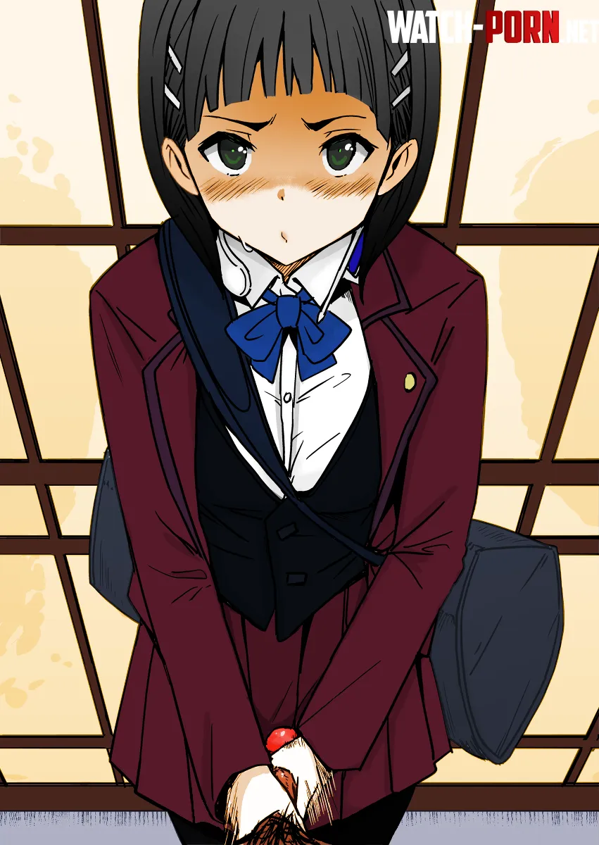 you caught suguha masterbating outside of kiritos room in order for this to remain a secret suguha quickly offered you something special by su77ocatio6