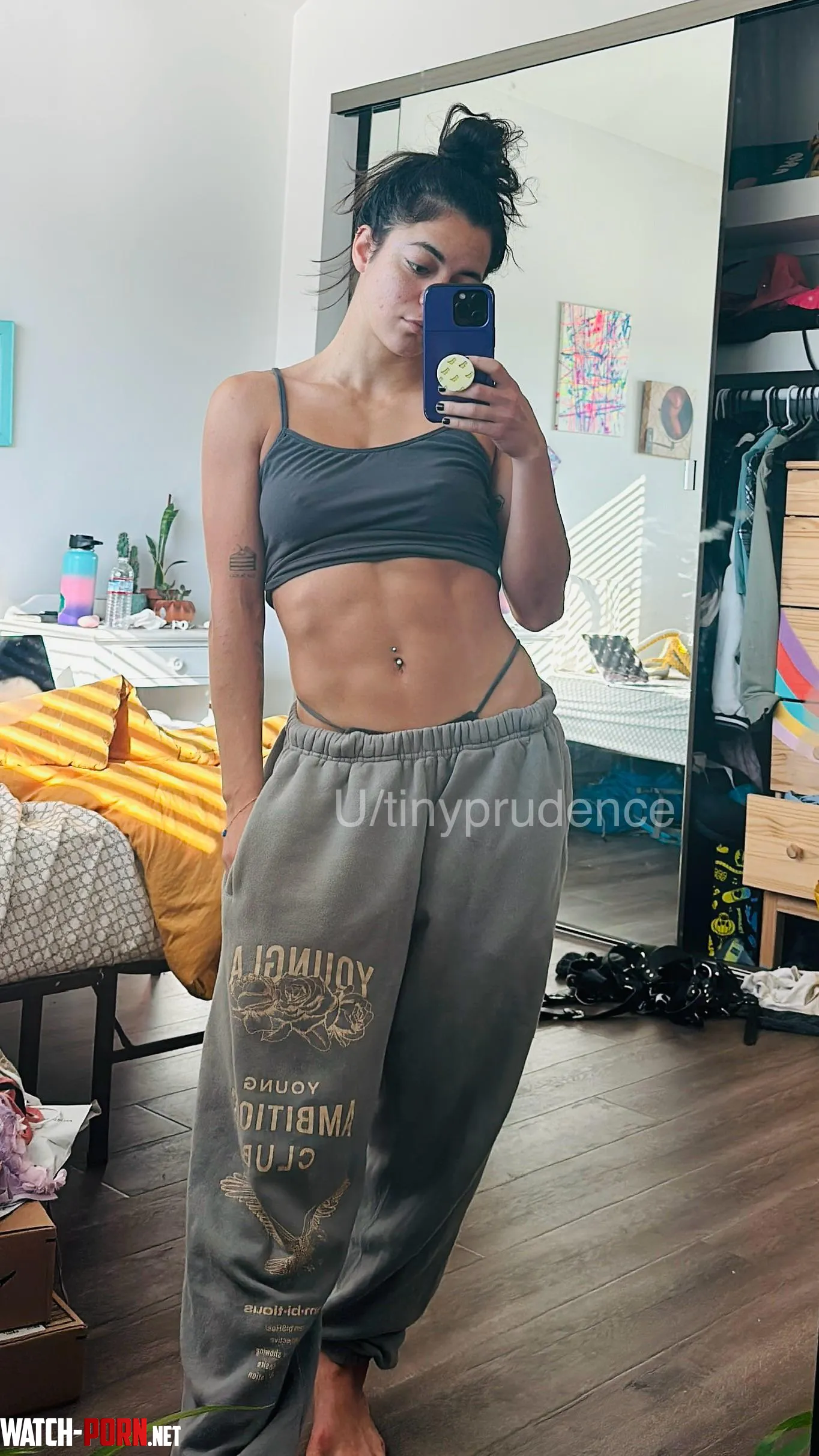 The only shirts I own are crop tops  by tinyprudence