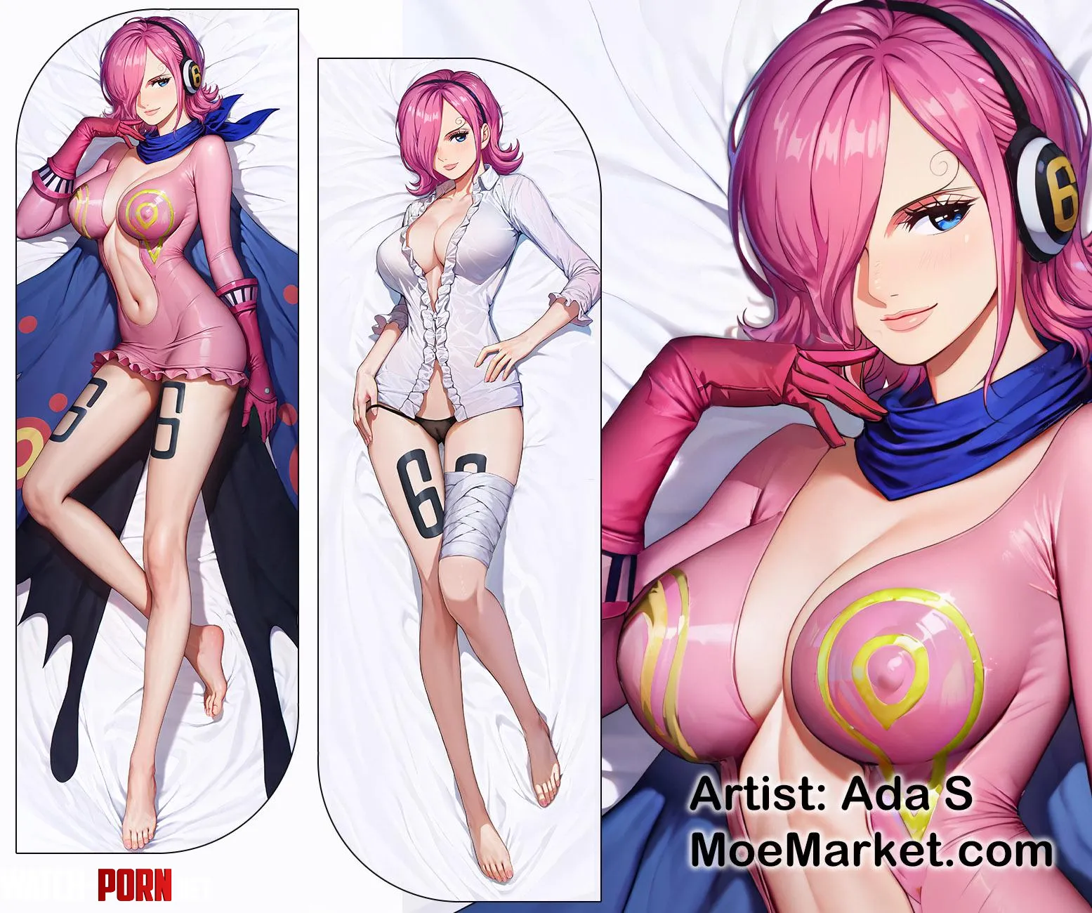 Reiju body pillow artist Ada S by Japanotaku