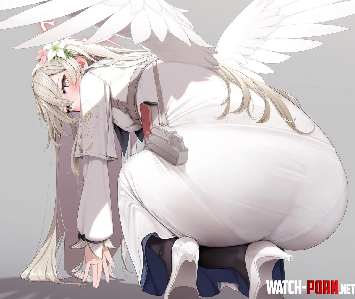 Nagisa Butt FED Blue Archive by llamanatee