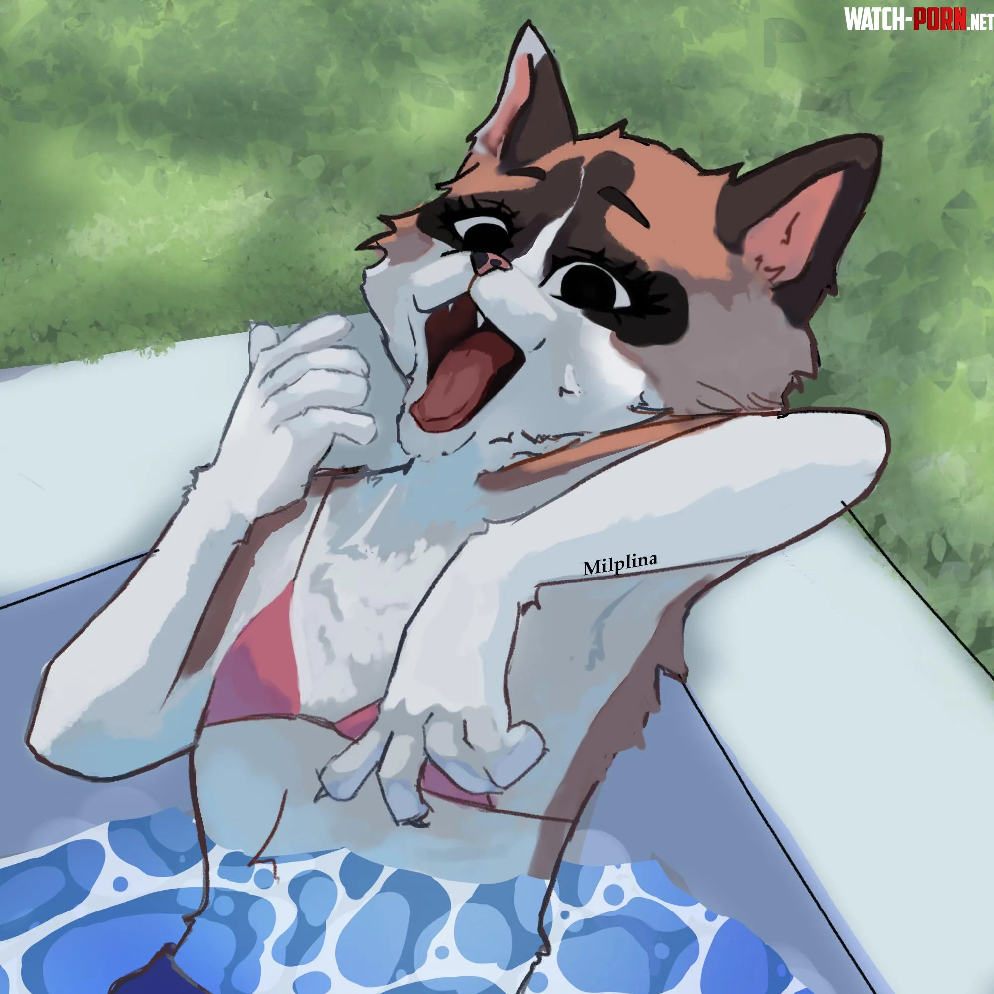 Its already summer where she lives by milplina
