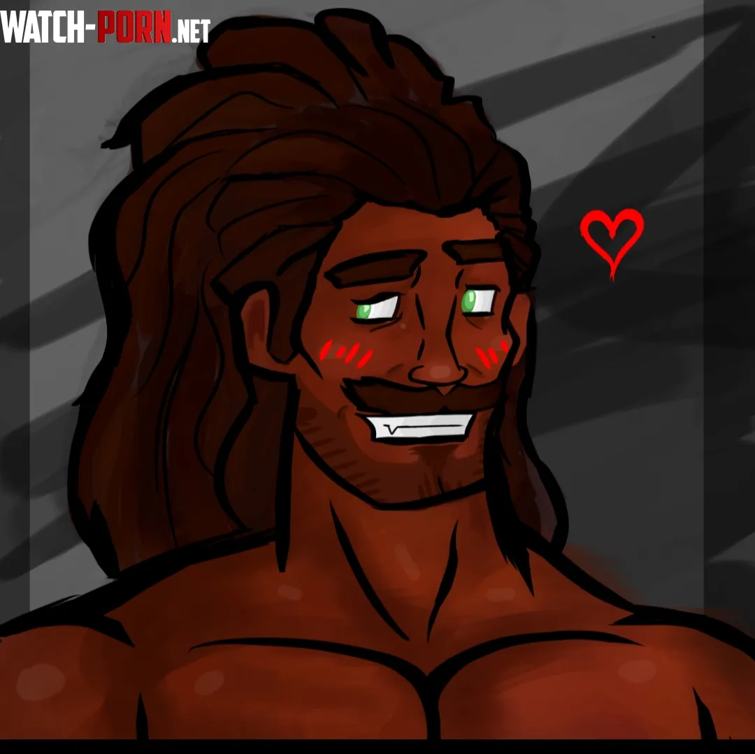 little drawing of a man that I made at 6 am yei by molletecontomate