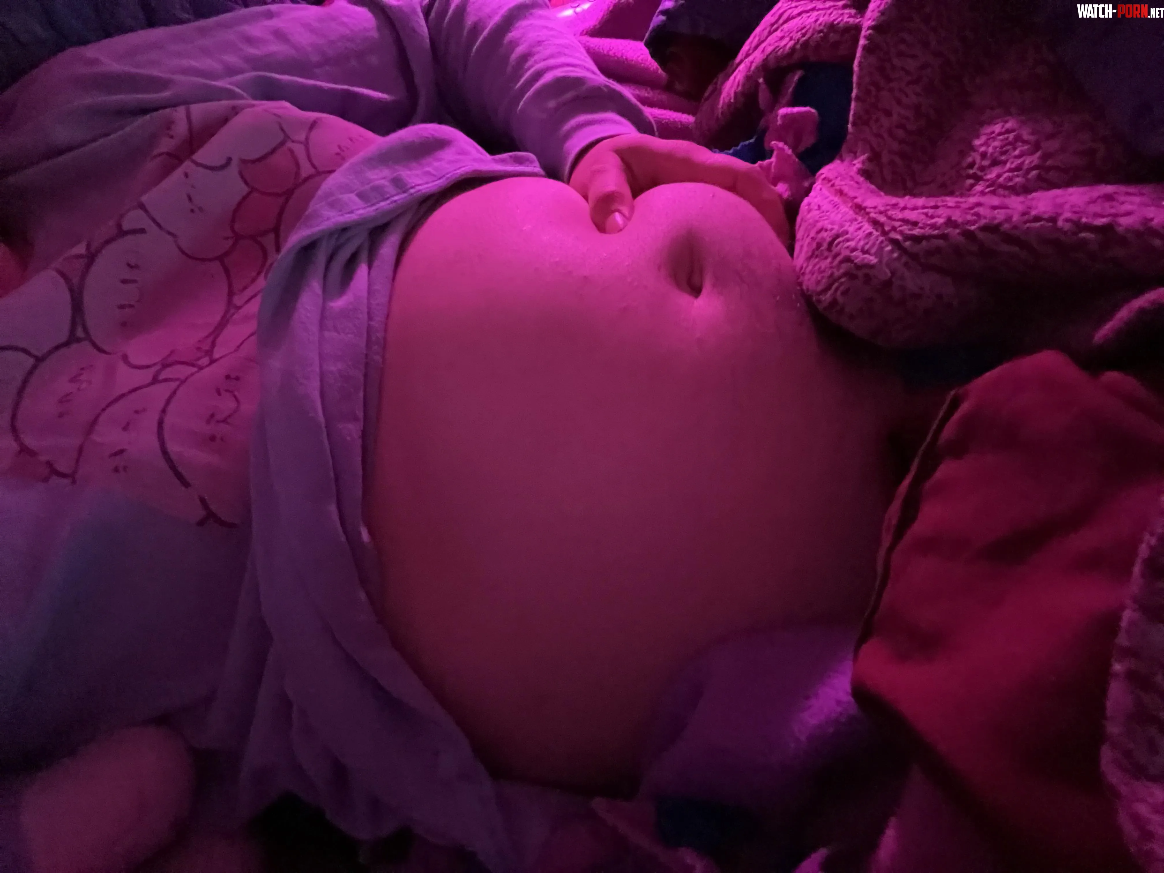 Tell me how you would blow this belly up by growingfatty_leo