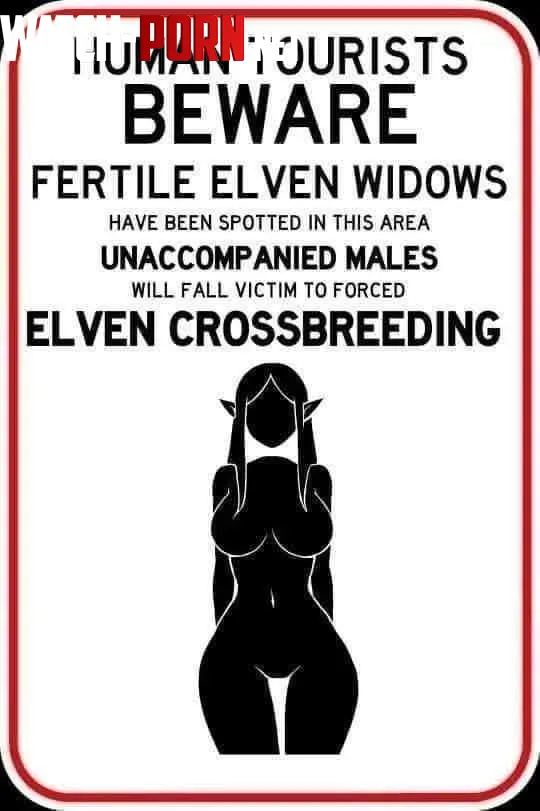 Elf warning poster by Kolobius84