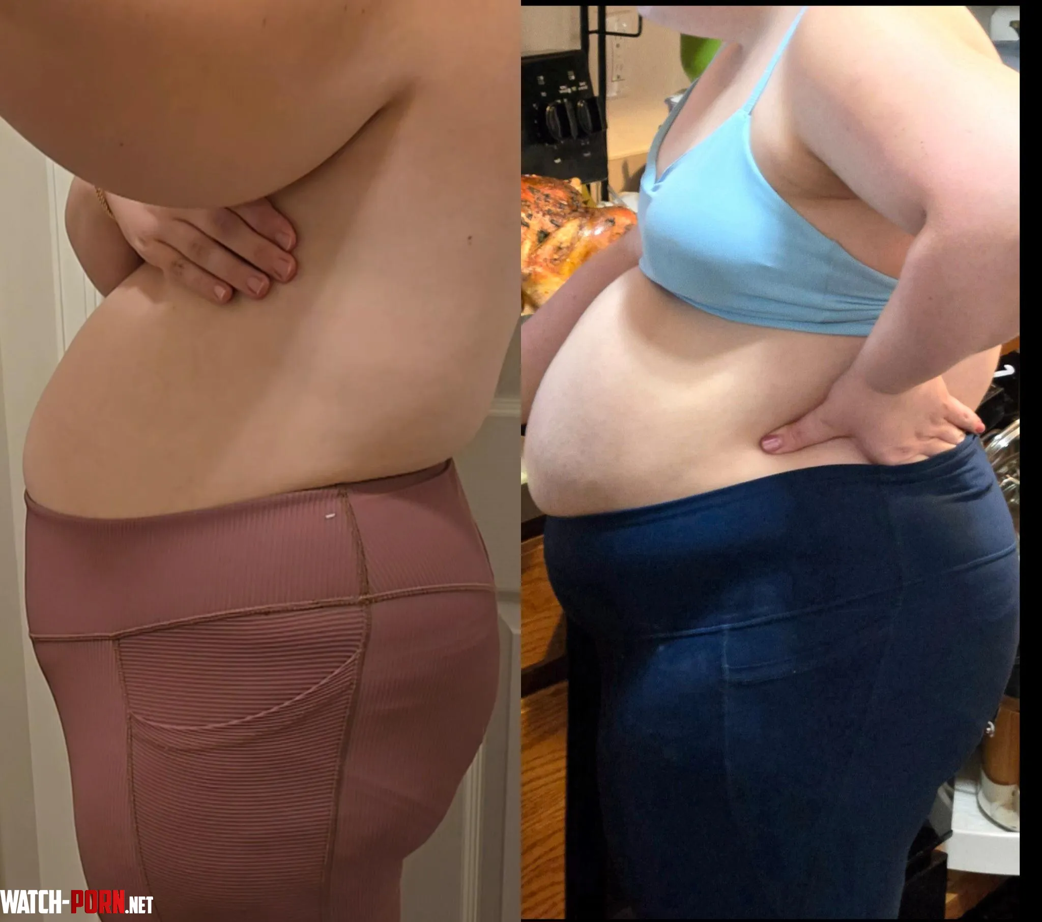 Just 2 months difference  by PiggyPolly