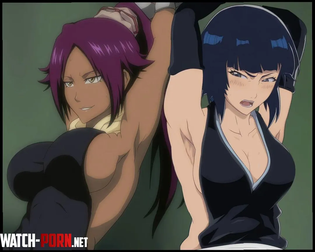 Yoruichi amp Soifon chained up together by hotnprettyx