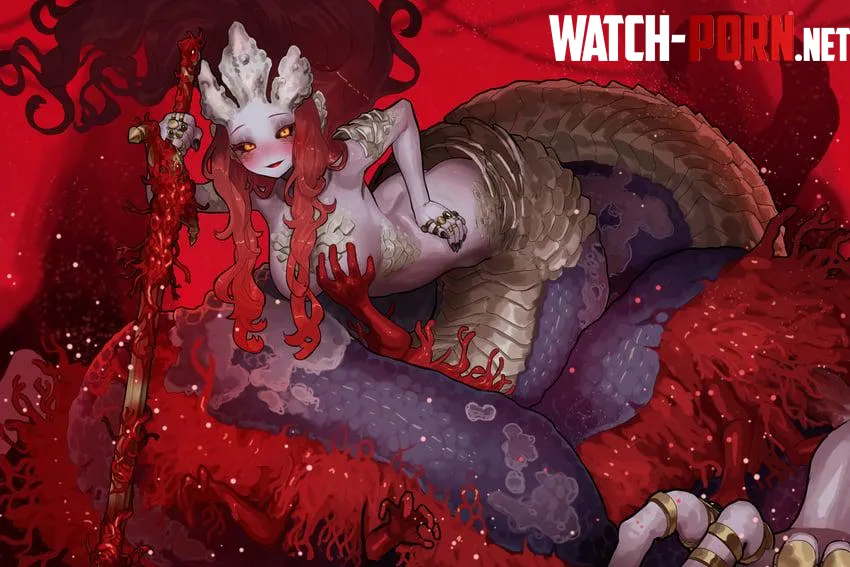 Beautiful Lamia  by Sweaty_Entry5512