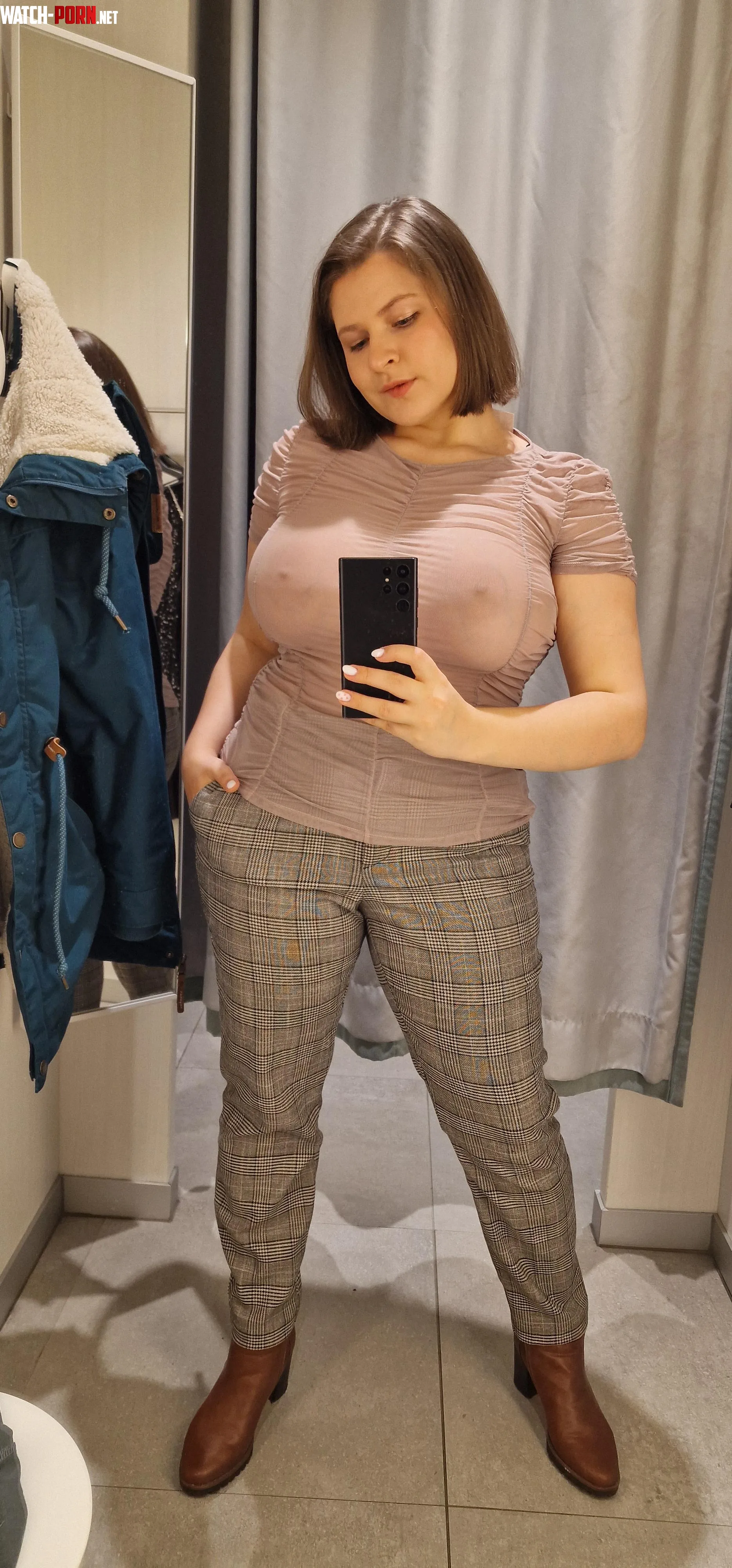 Trying on new styles by SavedByTheUsername