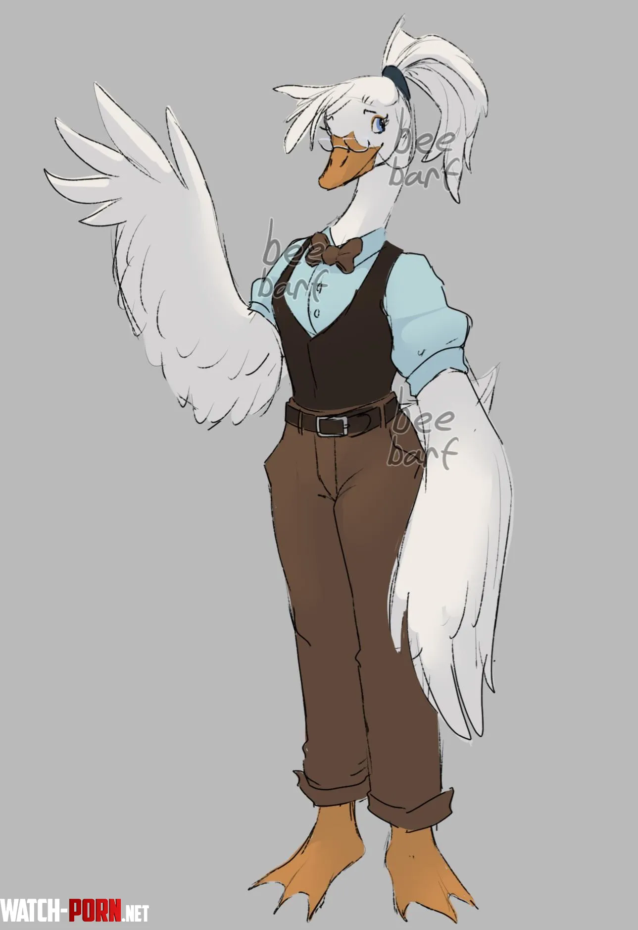 Gooseart by me beebarf by bee-barf