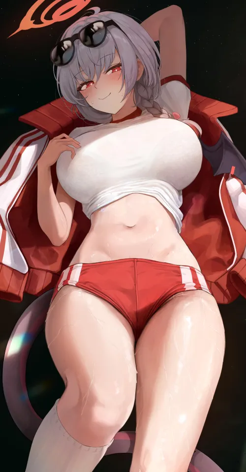 Thumbnail Explore Haruna's Sweaty Thighs Unveiled by xSaviour_N