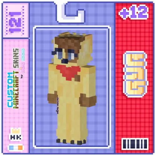 Thumbnail Furry Minecraft Art: hiemukeigno's Expressive Commissions