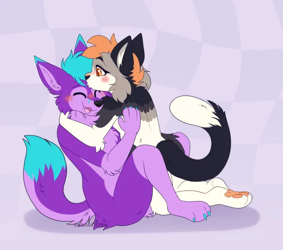 Thumbnail Unique Furry Art: A Comm for Krasota by Aussie_Kitten_