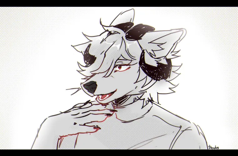 Thumbnail Captivating Sketch of My OC: A Personal Creation | Denka_art | furry