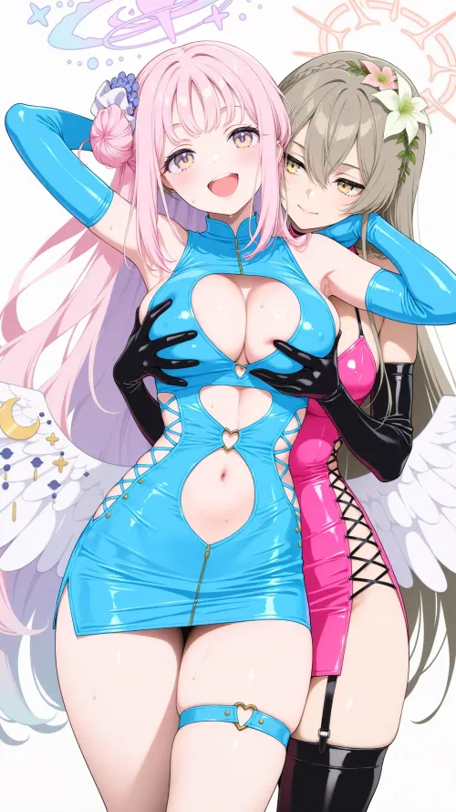 Thumbnail Mika & Nagisa's Adventure in Blue Archive Unveiled by CheetahSperm18