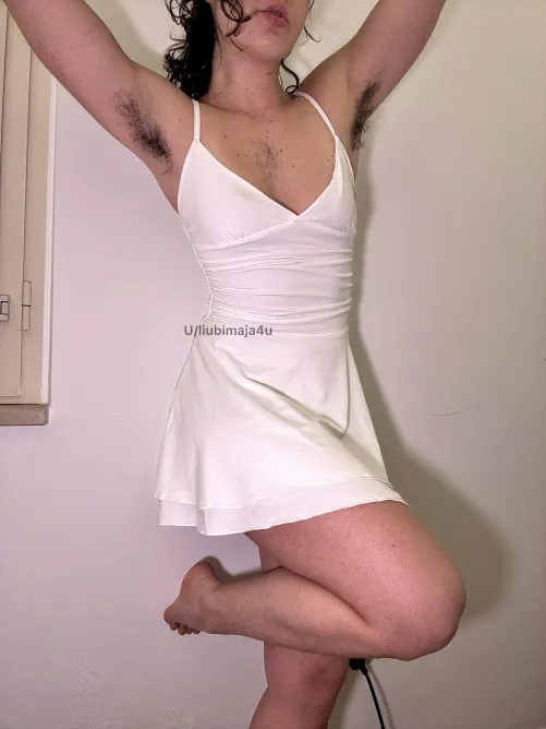 Thumbnail Exploring the Unique Art of the Hairy Ballerina | Liubimaja4u | HairyArmpits