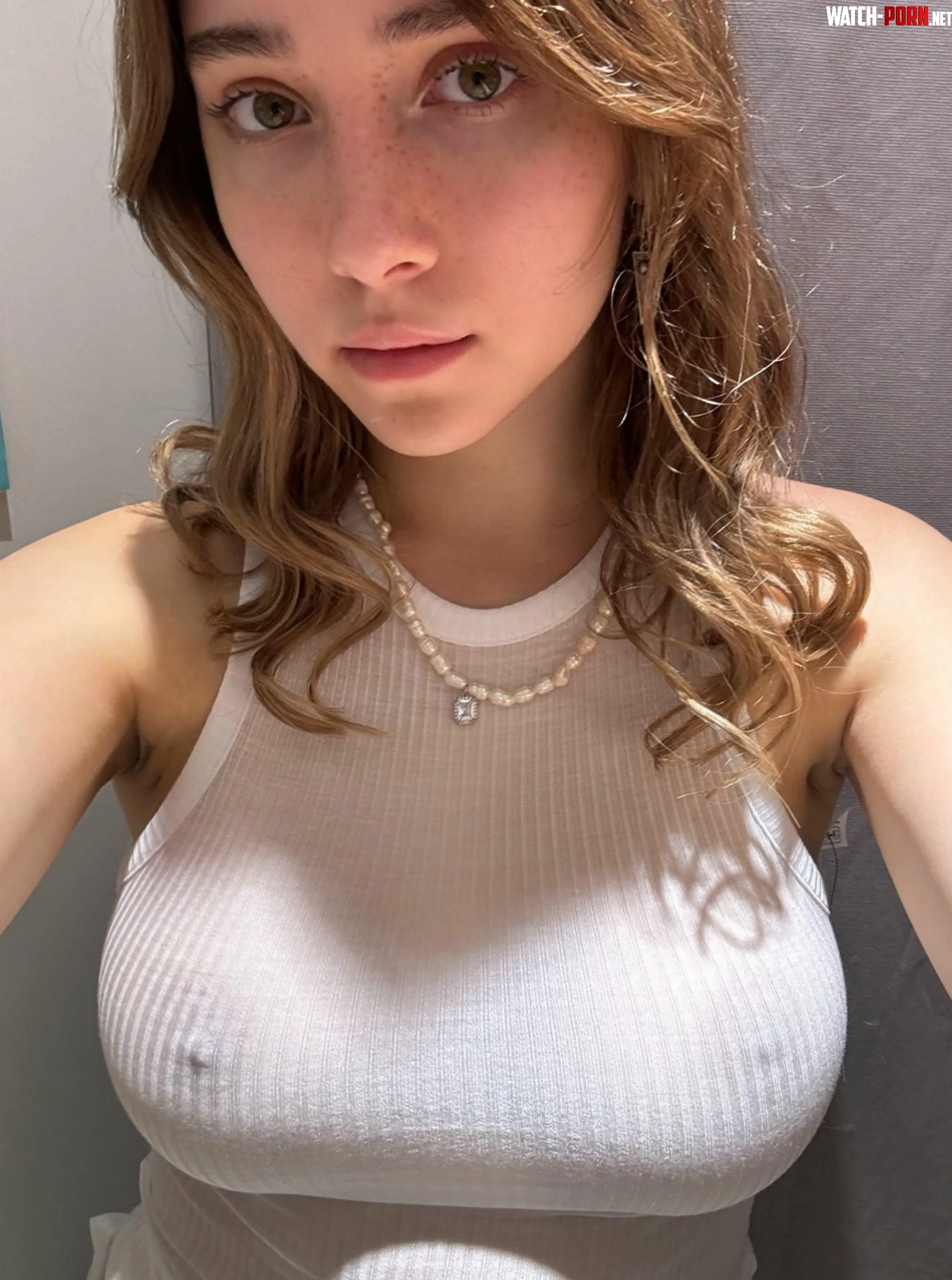 Curly hair perfectly matches my classy top by EnchantingBreezex