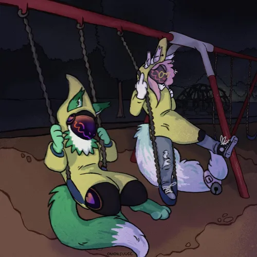 Thumbnail Double Trouble: kiwi775's Goofy Furry Imaginations