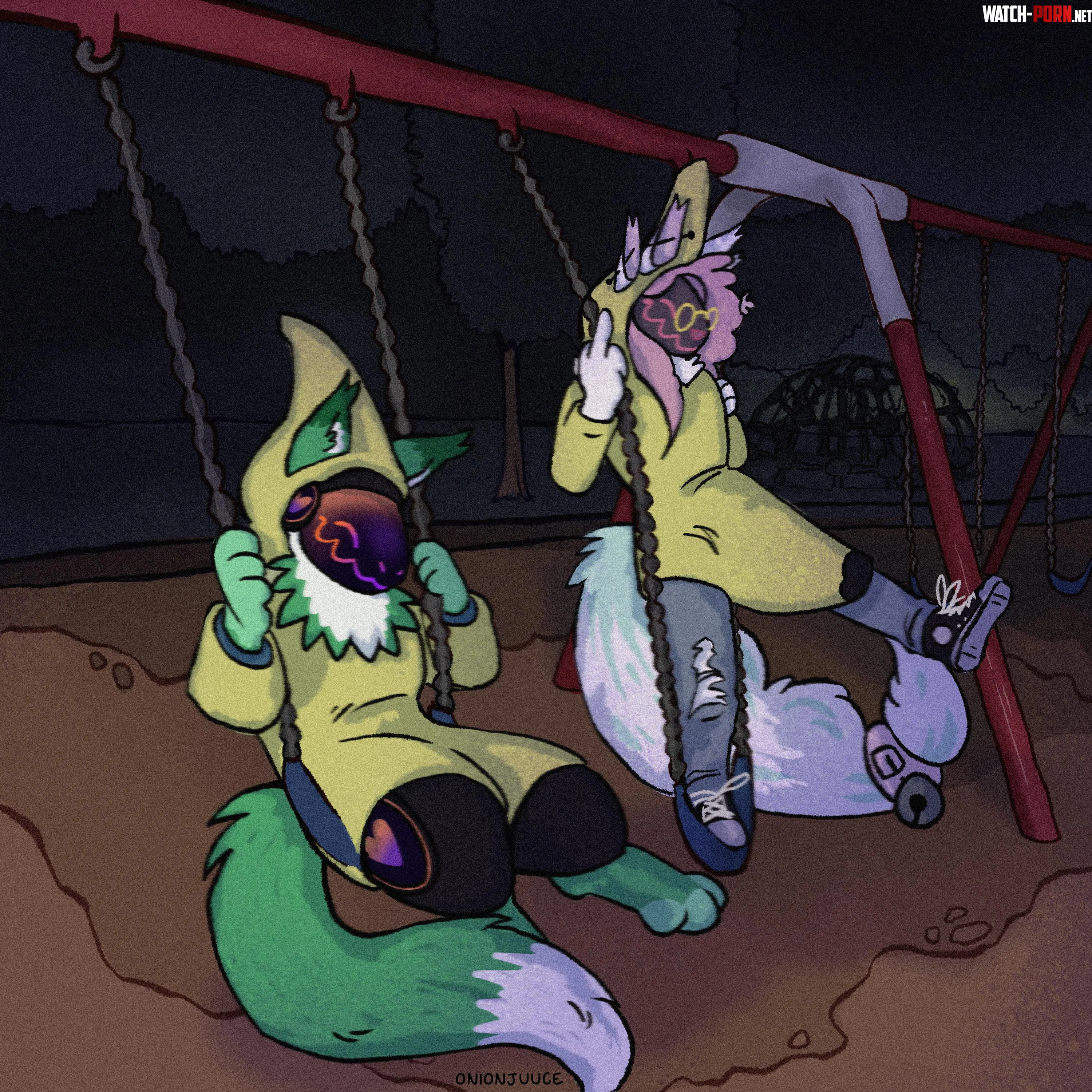 The two goobers Art OnionJuuce by kiwi775