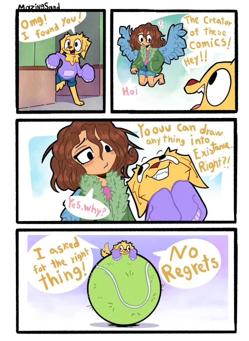 Thumbnail A MazingDOG COMIC Creator by MazingSand 2022 | Furry Category