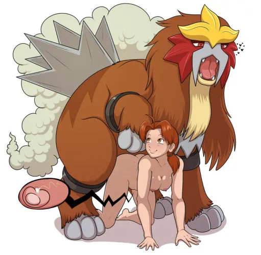 Thumbnail Secrets of Entei Breeding Unveiled by PokeGirlChriz - HentaiBeast