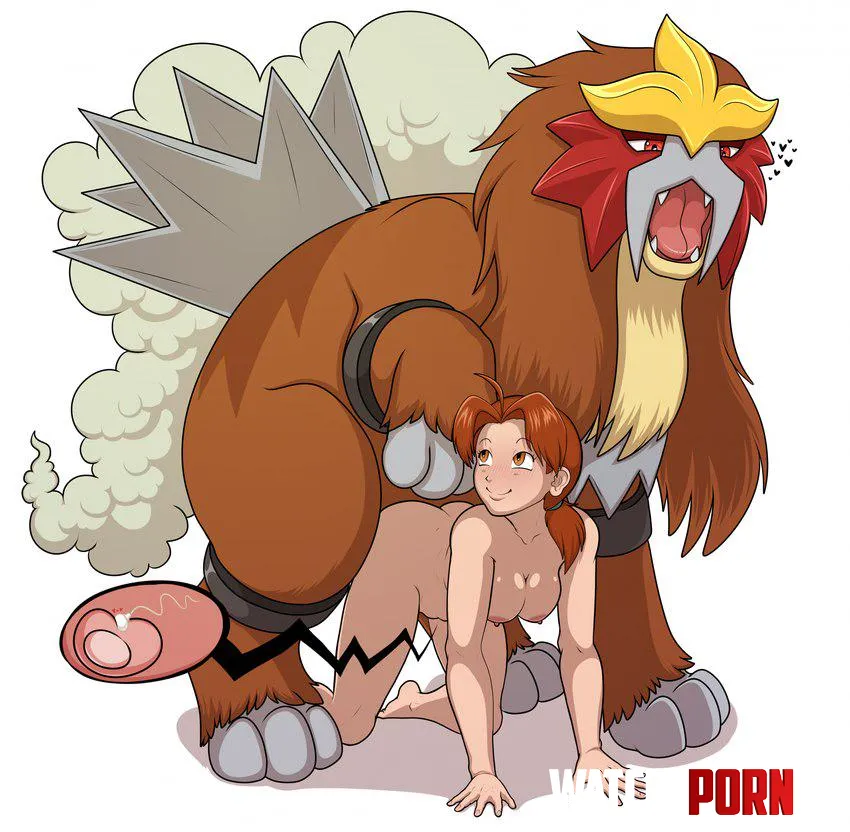 Entei Breeding feralcatalyst by PokeGirlChriz