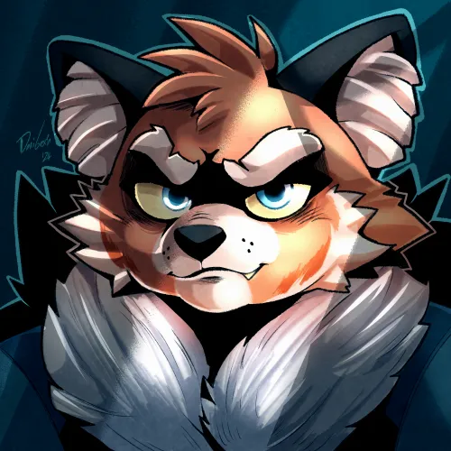 Thumbnail Unique Red Panda Icon Commission by DaniGrex2n