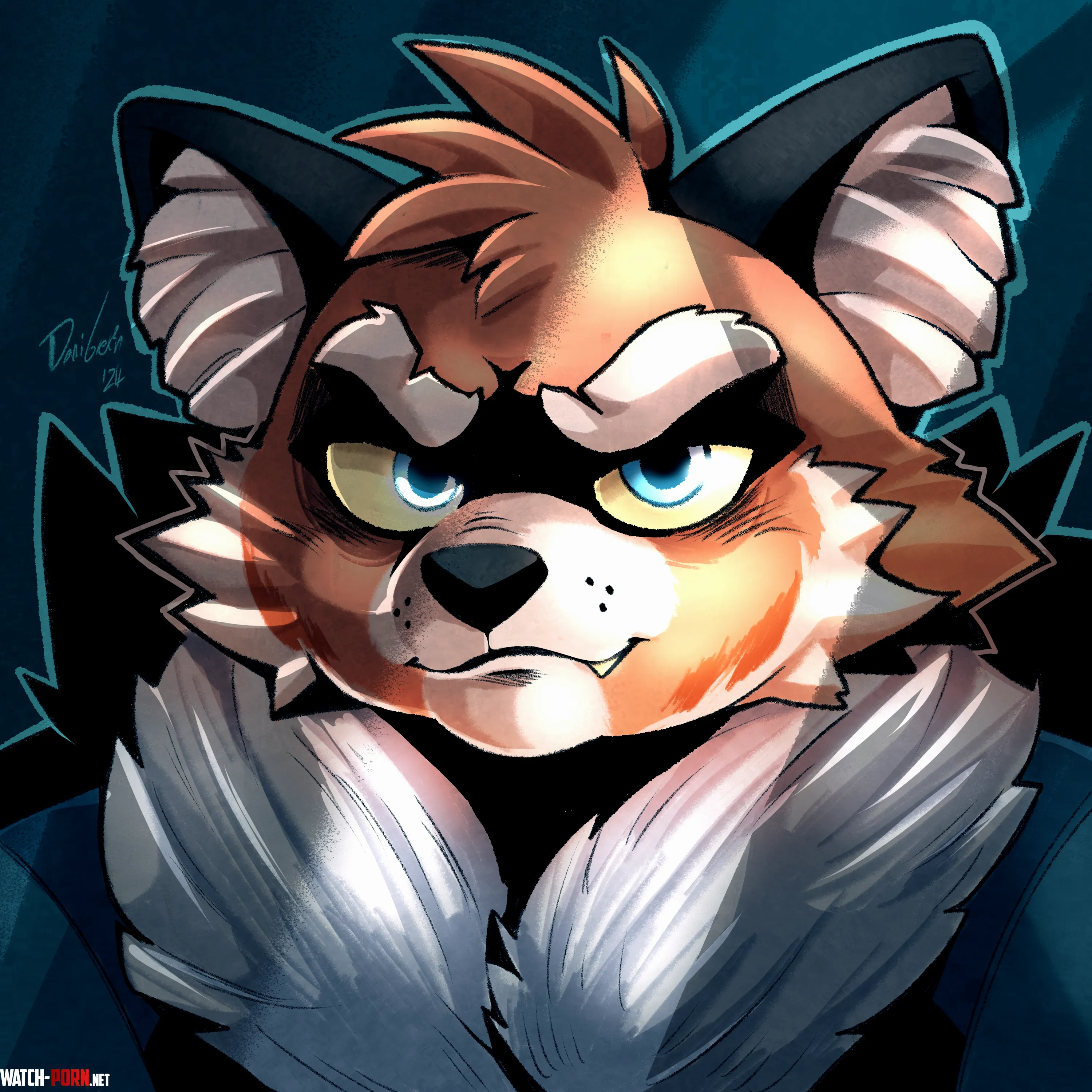 Red Panda Icon commission I made  by DaniGrex2n
