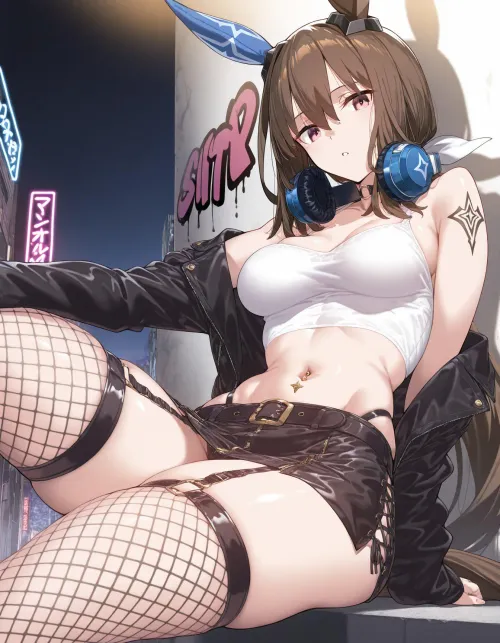 Thumbnail Admiring Vega Uma Musume's Thighdeology | CheetahSperm18