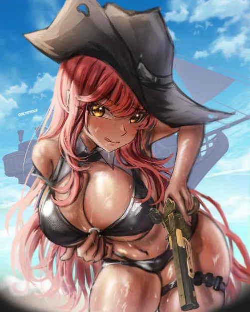 Thumbnail Dive into Cowgirl Volume Nikke by Boring_water33 in OppaiLove