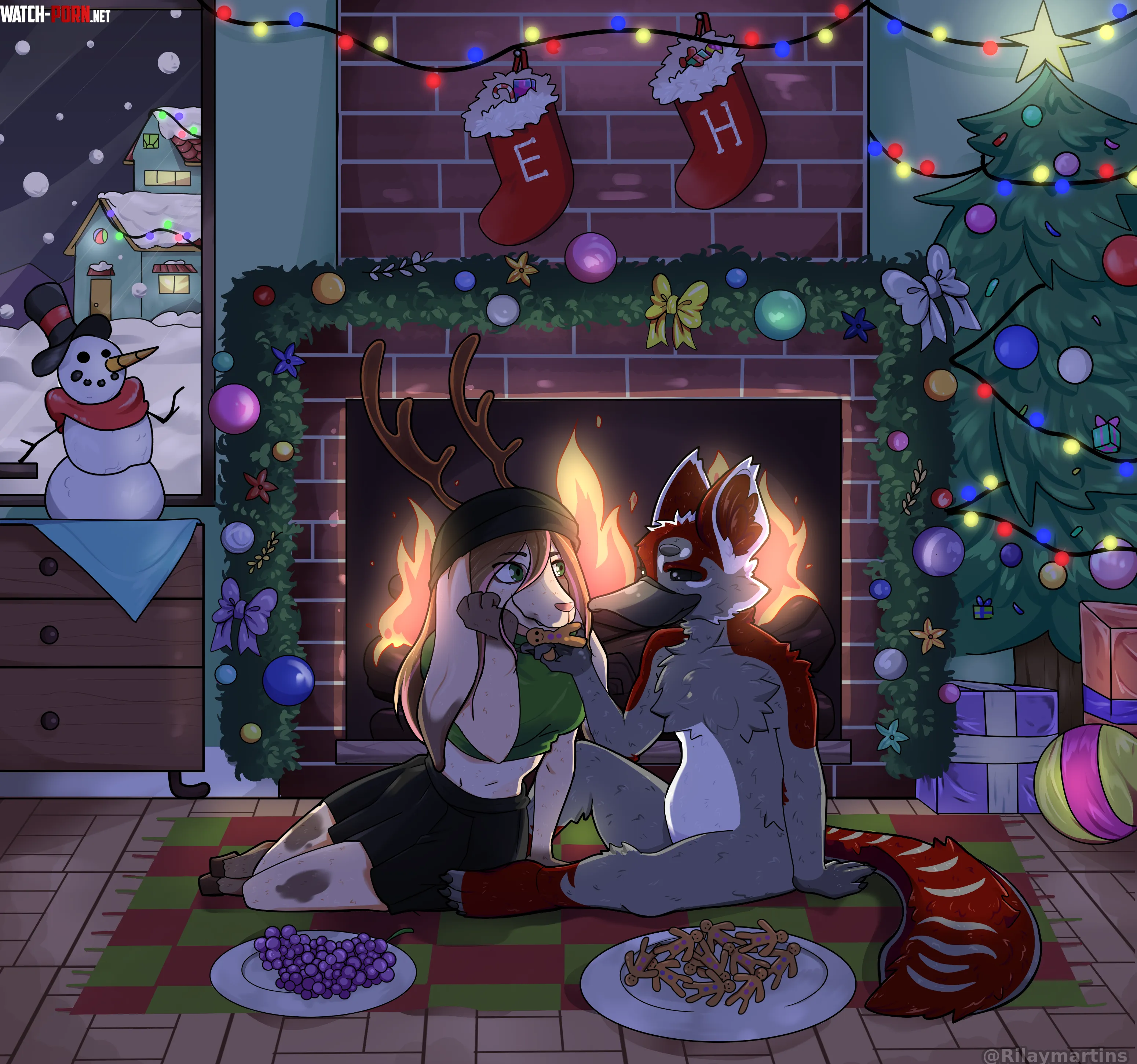 Christmas date Art by me  by Rilaymartins