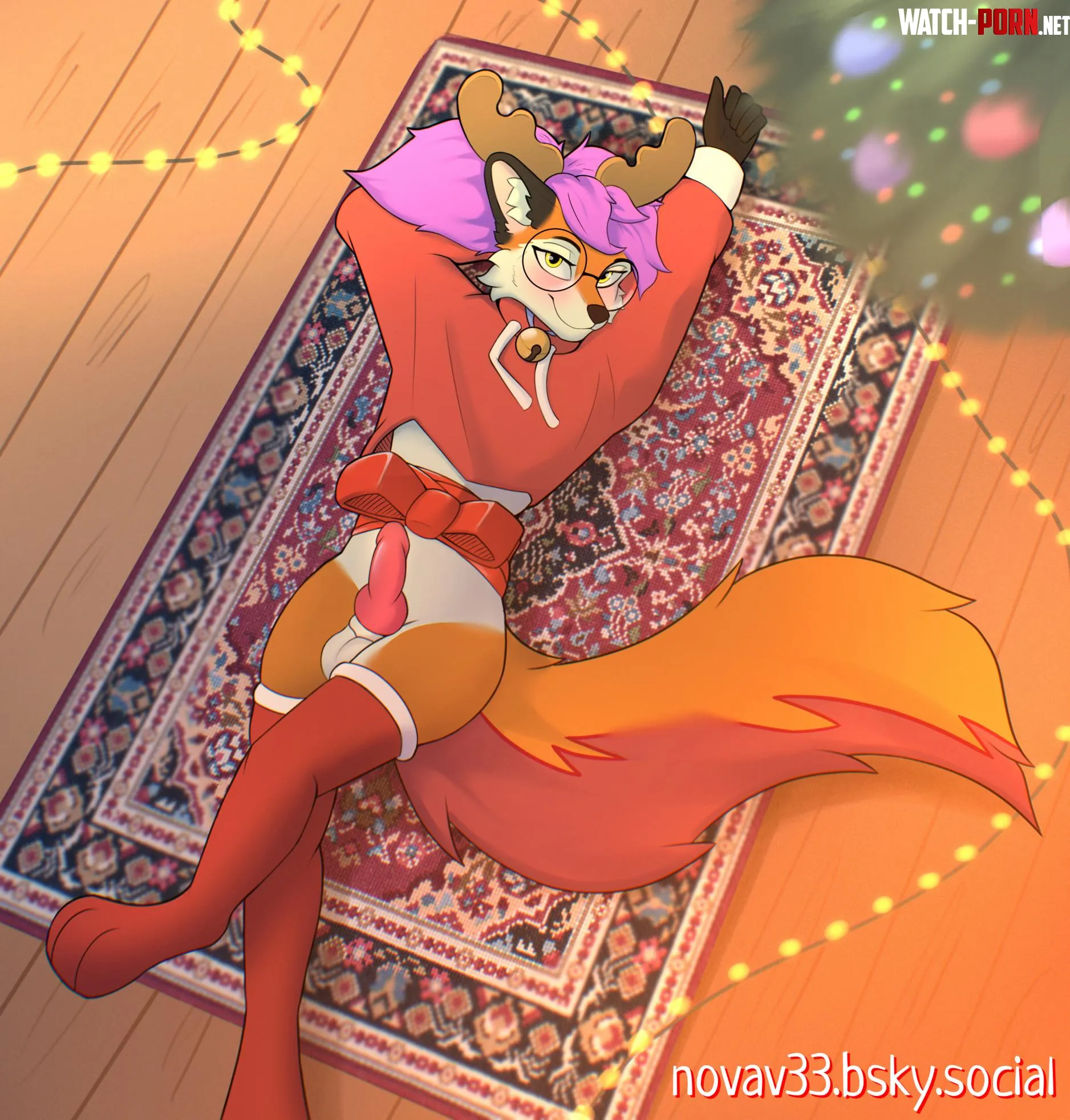 An early Christmas present early this year M NovAV33 by the-demonette