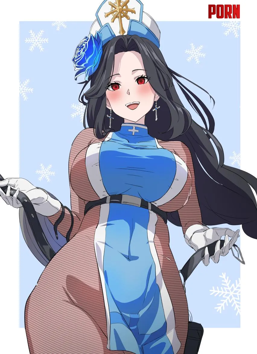 Priestess Maiden smiles Nikke by Round_Obligation2789