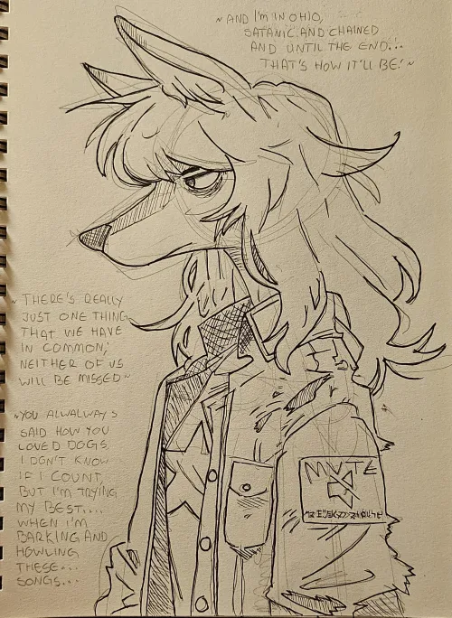 Thumbnail Untitled Furry Art by SammyFoxtrot - Exclusive Revealed