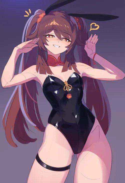 Thumbnail Bunny Hu Tao in Thighdeology - A_MASSIVE_PERVERT's Insight