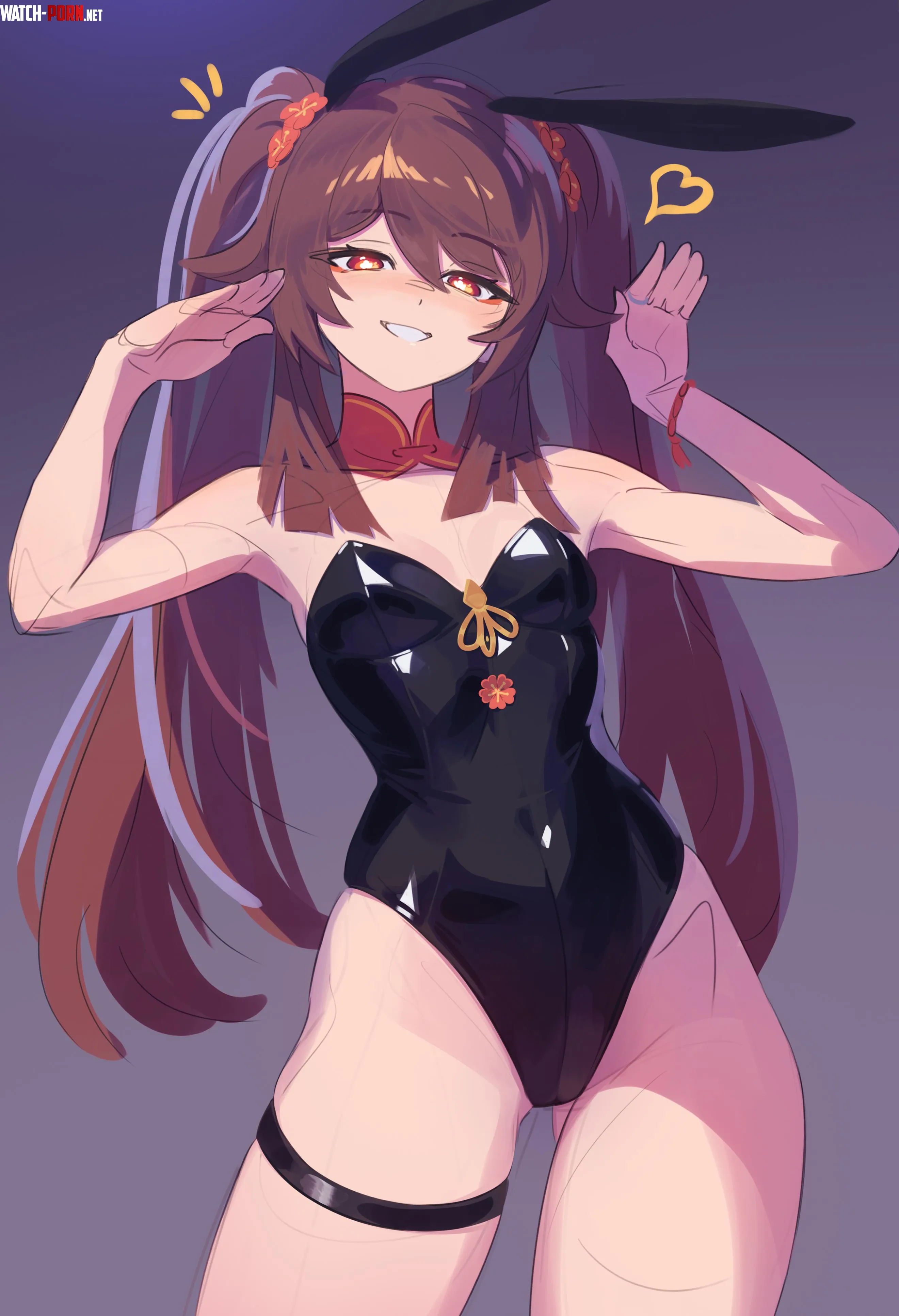 Bunny Hu Tao Genshin Impact by A_MASSIVE_PERVERT