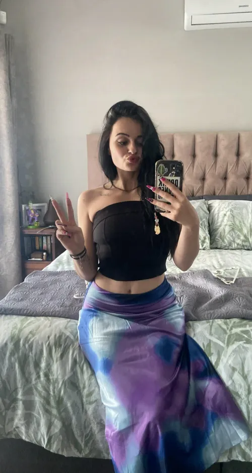 Thumbnail Crop Top Chic: SugarplumGalaxy's Tempting Fashion Preview