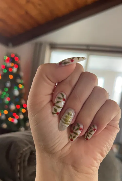 Thumbnail Christmas Nail Creations Unleashed by ThiccWhiteCakes | nailFetish