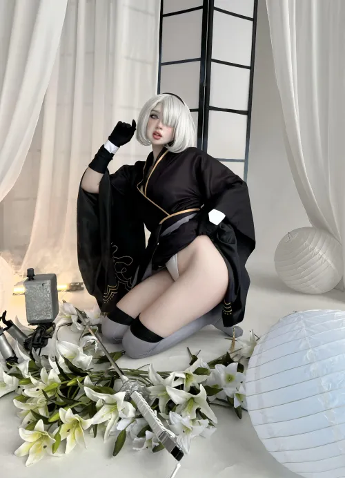 Thumbnail 2B Nier Automata's Intriguing World by Sooyoungg by _sooyoungg