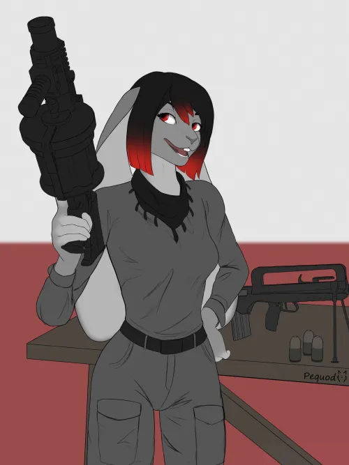 Thumbnail Yuyu: The International Flopper by Pequod_vl | furry