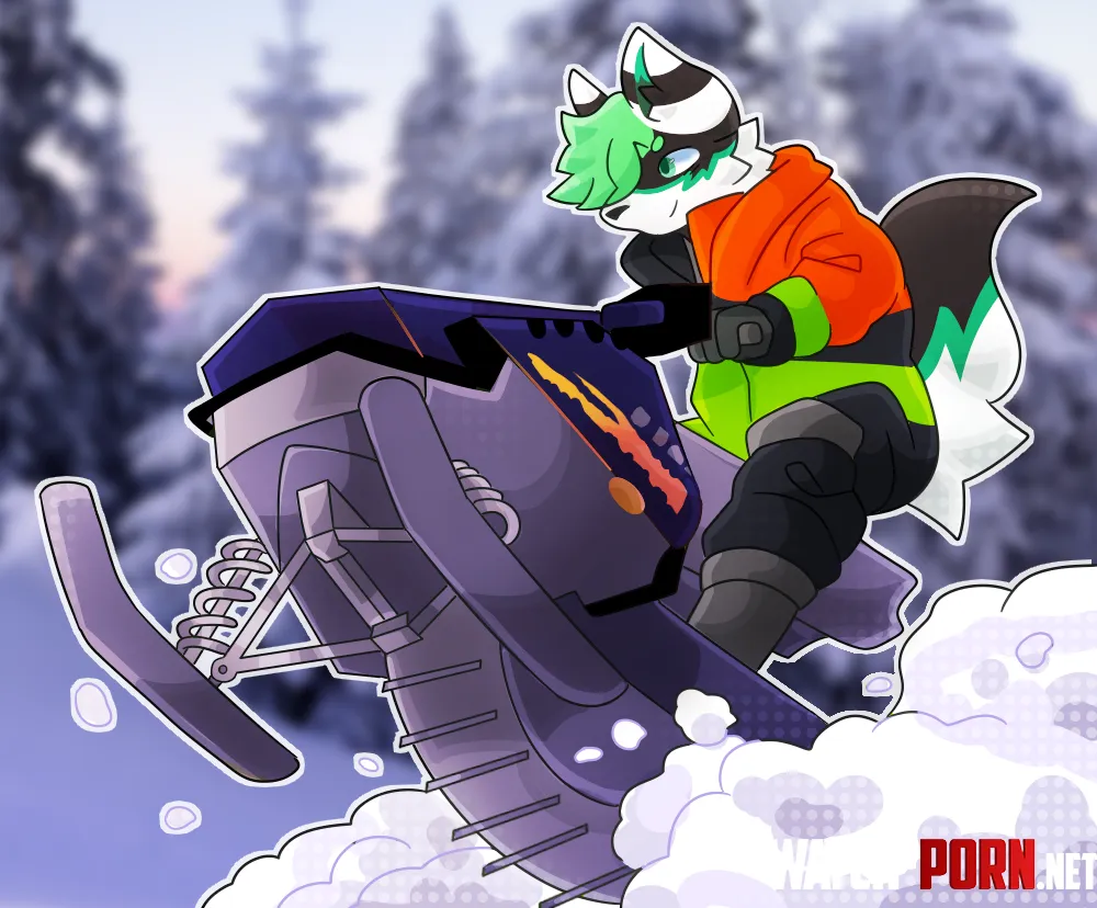snowmobile 3 art by me by PistachoSir