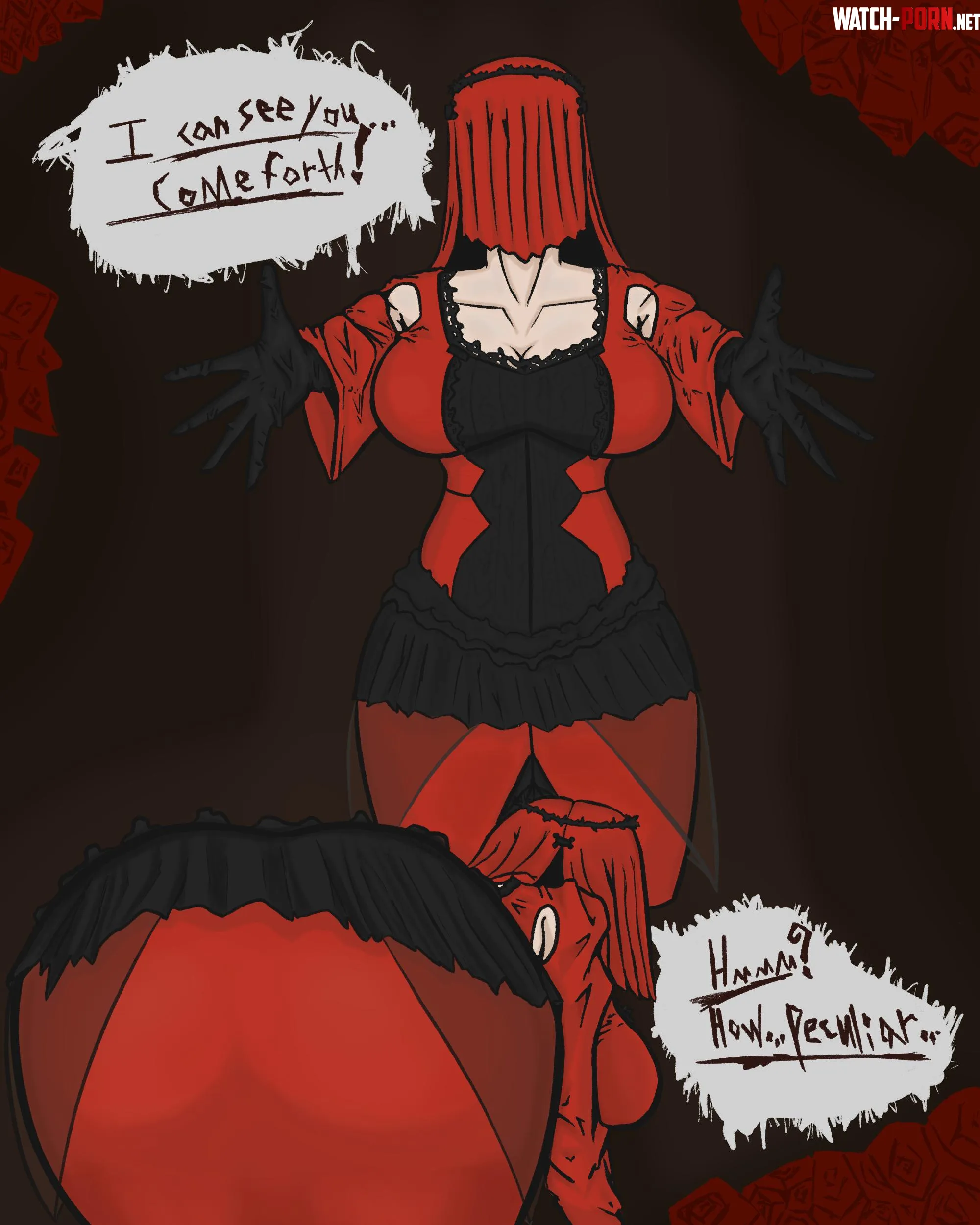 The Faceless Maiden Oc by The_Lobstar13
