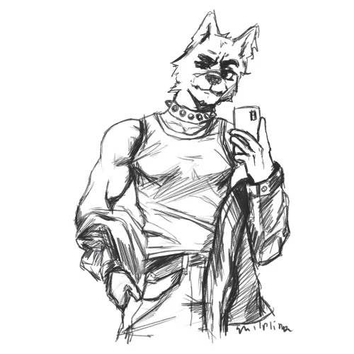 Thumbnail Sneak a Selfie: milplina's Furry Captures