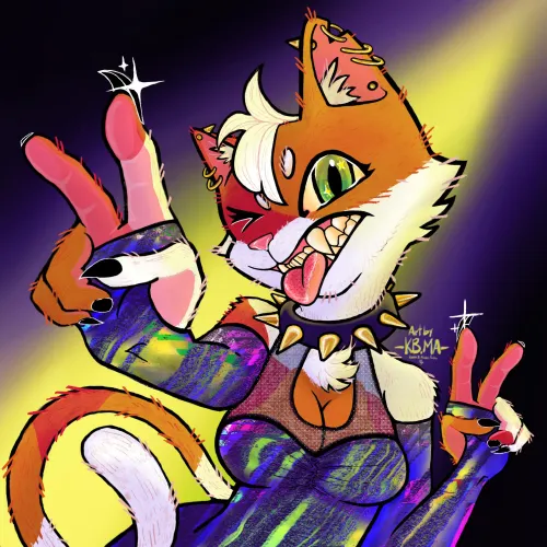 Thumbnail Get the Purrrfect Rave Outfit with Kitty Rave Girl by Pretty_boy_botany
