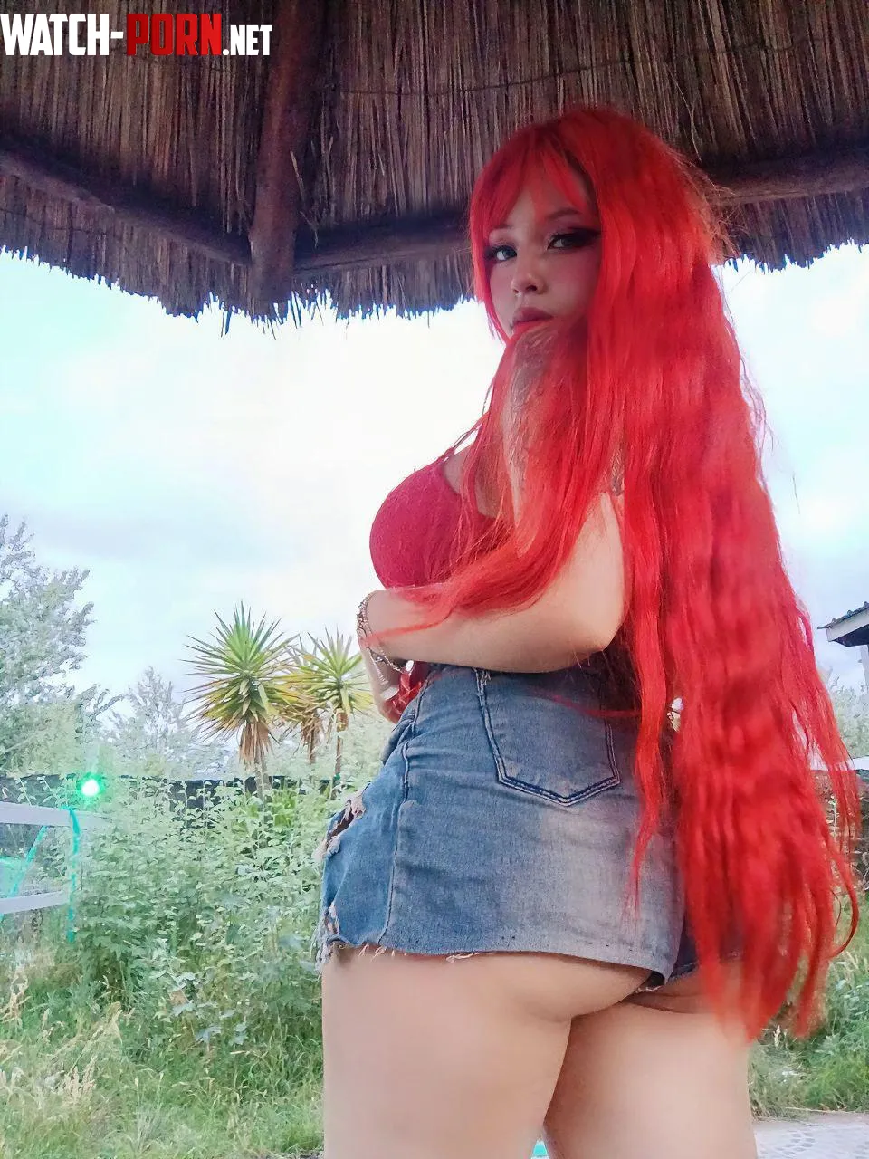 Back view will lighten up your mood today for sure by babygirlkittenxo