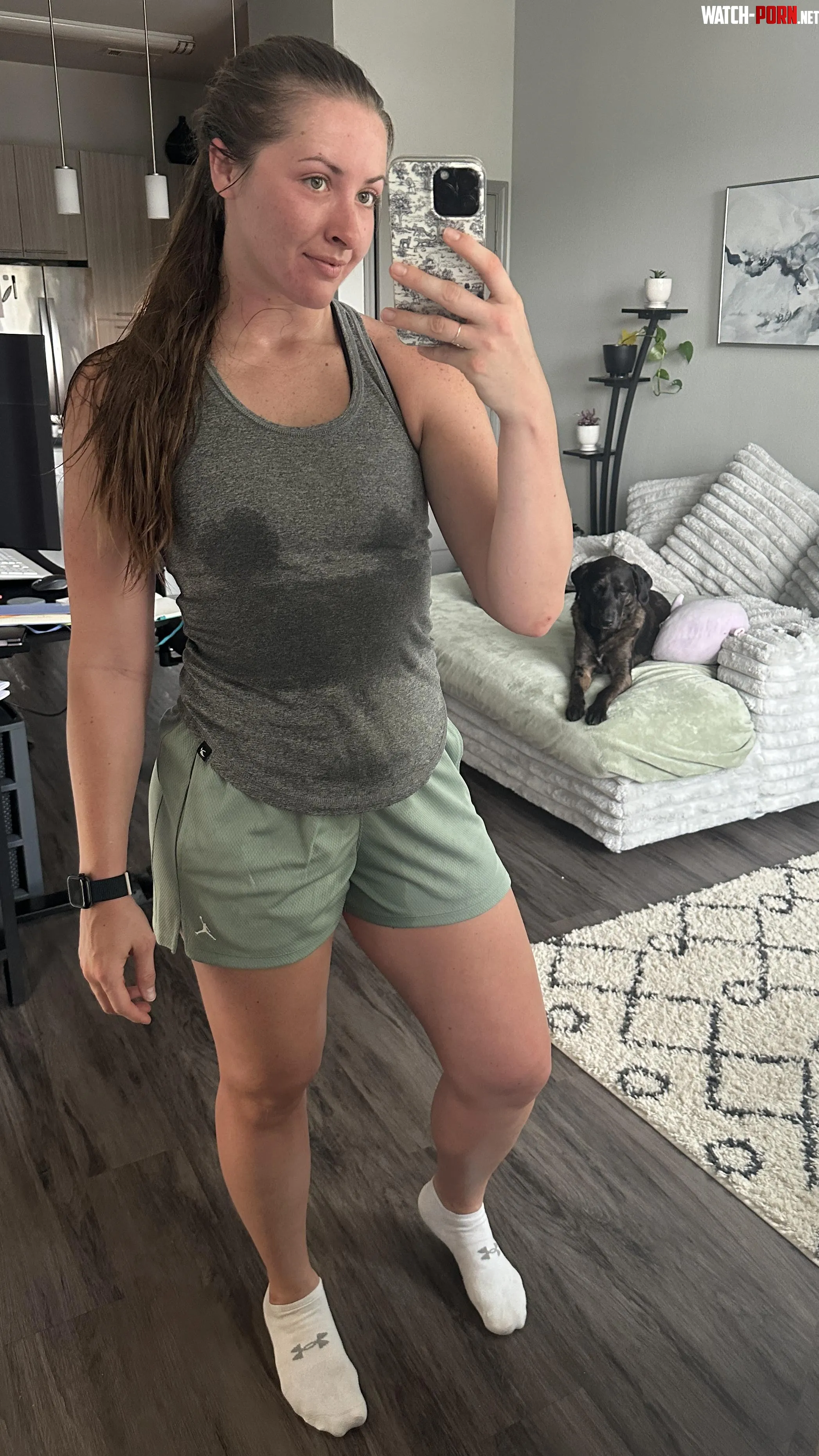 post run sweat  by cumwcourt